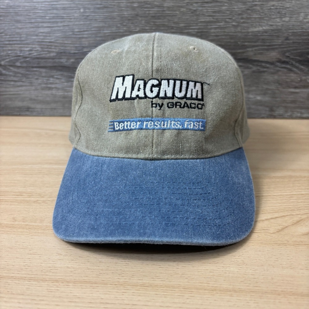 Vintage Graco‎ Hat Cap Strap Back Brown Magnum Adjustable